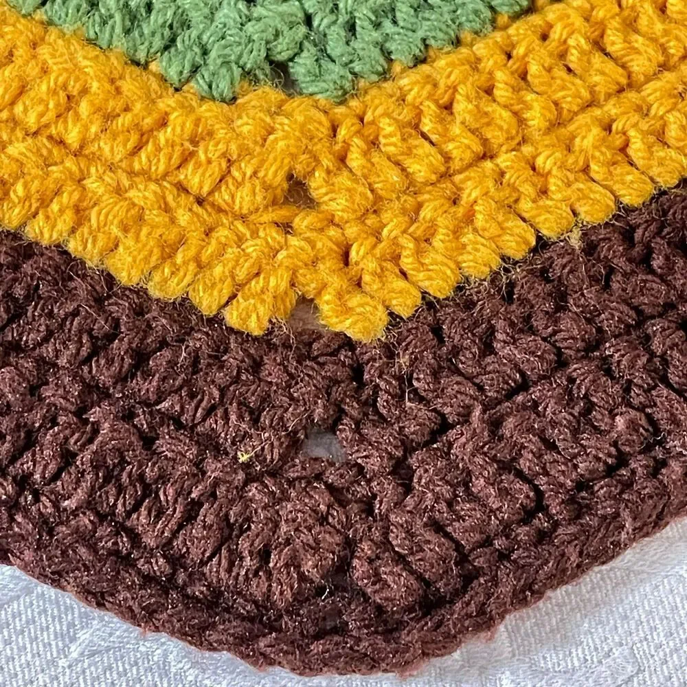 Handmade vintage afghan